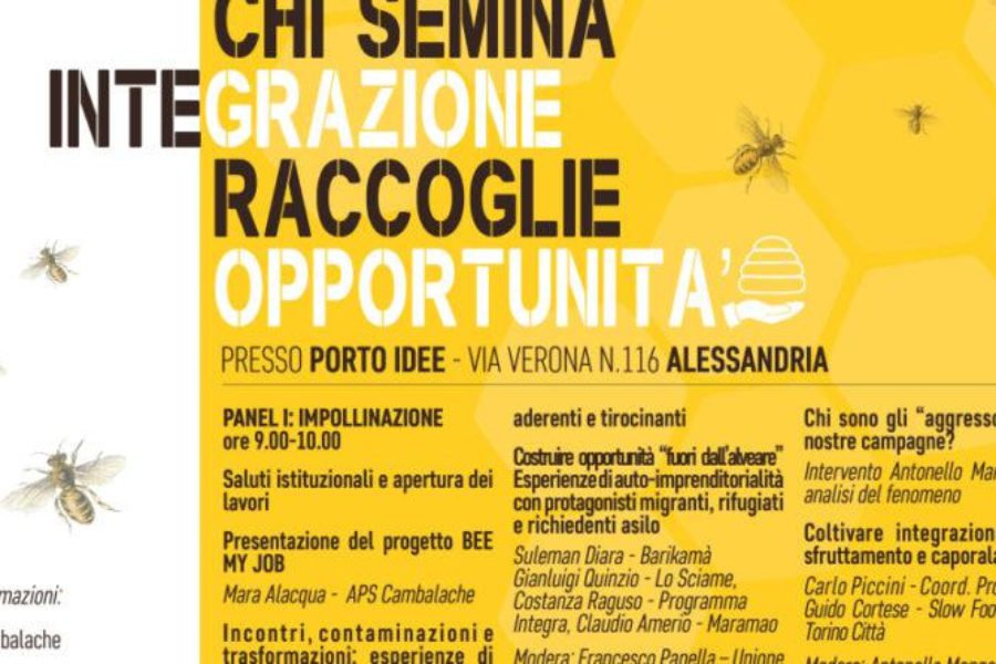 Chi semina integrazione raccoglie opportunità. Sabato il convegno targato Bee My Job