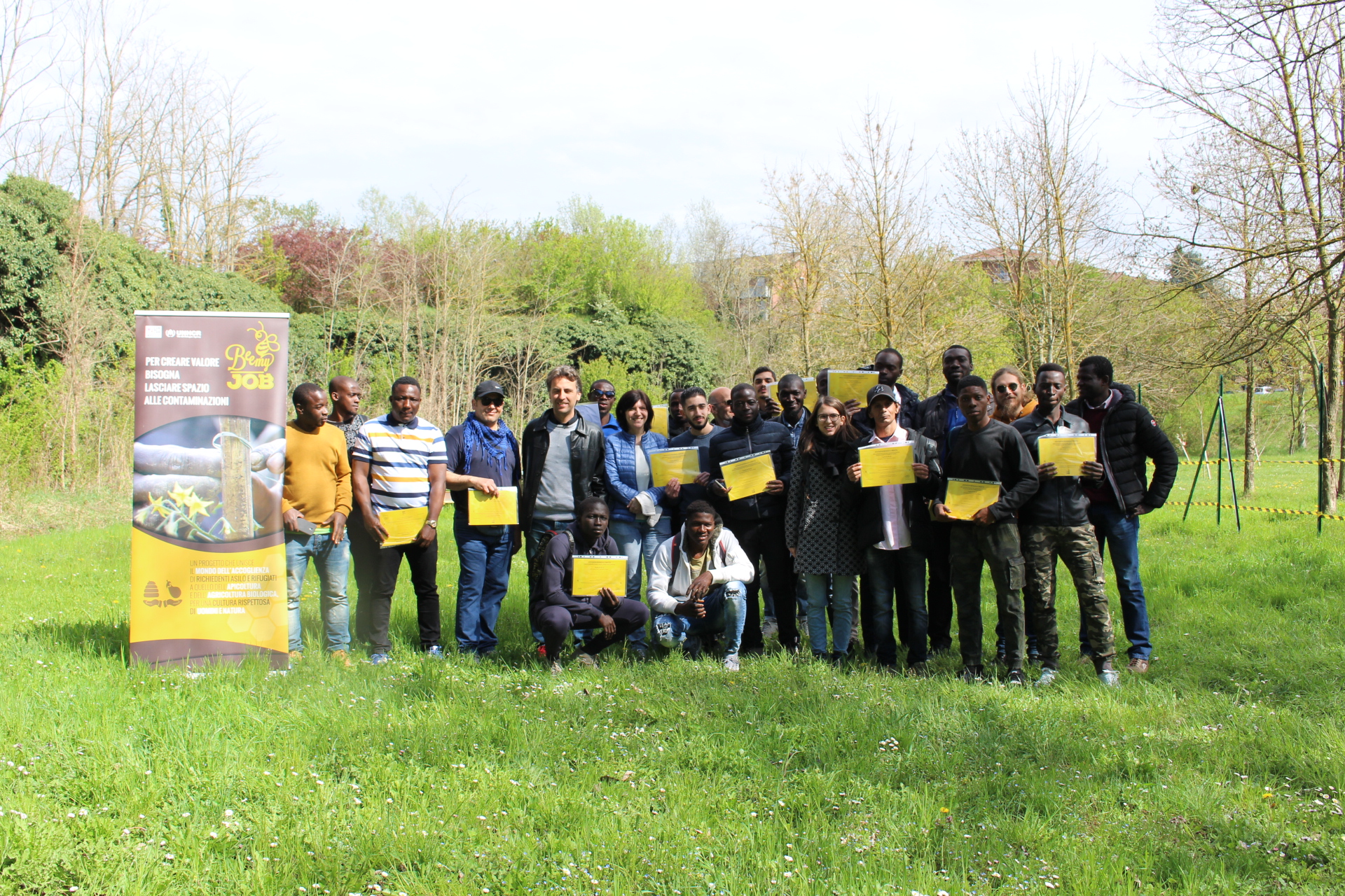 A Bee My Job il patrocinio dell’UNHCR – Alto Commissariato delle Nazioni Unite per i Rifugiati