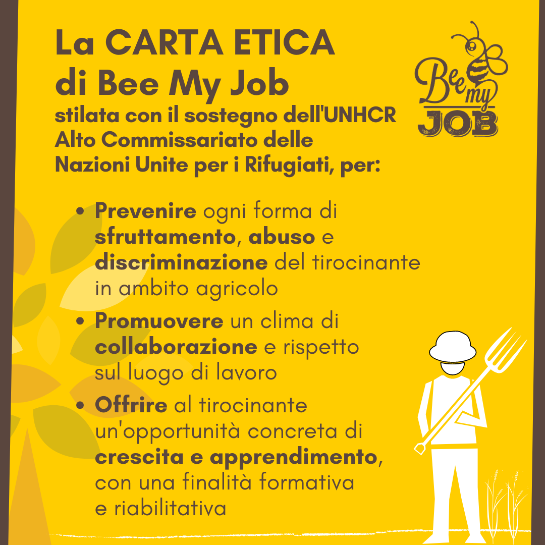 La Carta Etica di Bee My Job: contro lo sfruttamento e per una società più giusta